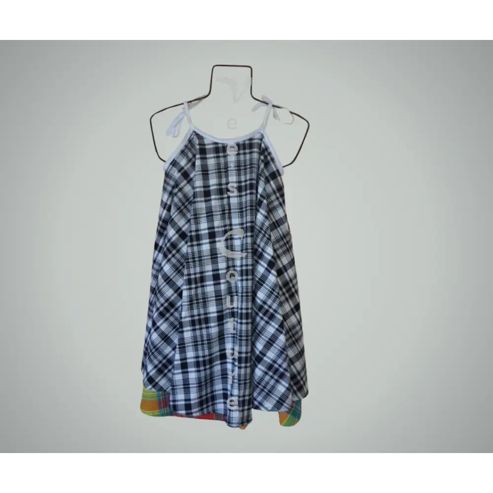 Madras Blend Sundress Dress